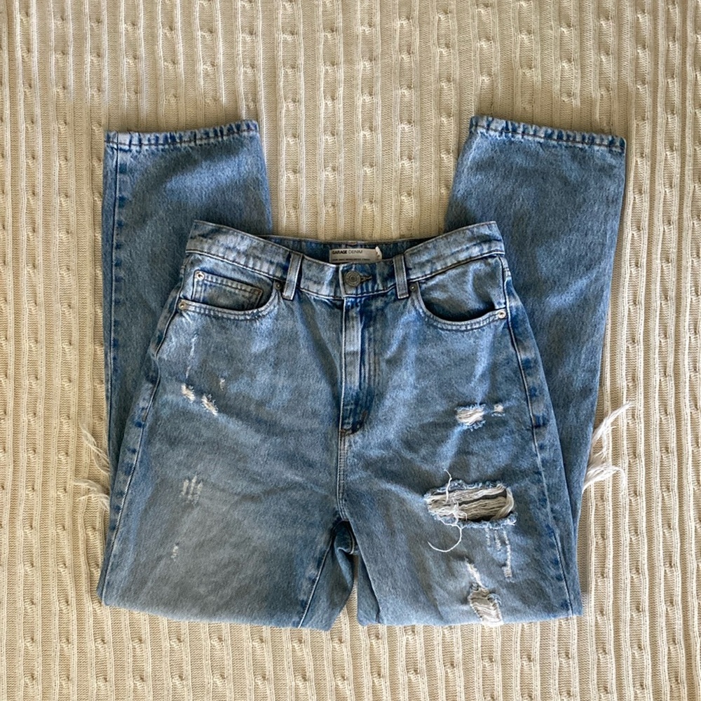 Garage Denim Vintage Straight Leg Jeans ~ Size 7